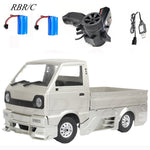RBR C D12D Full-scale Rear Drive Straight Bridge Drift Surrounded Remote Control Truck Model Toy